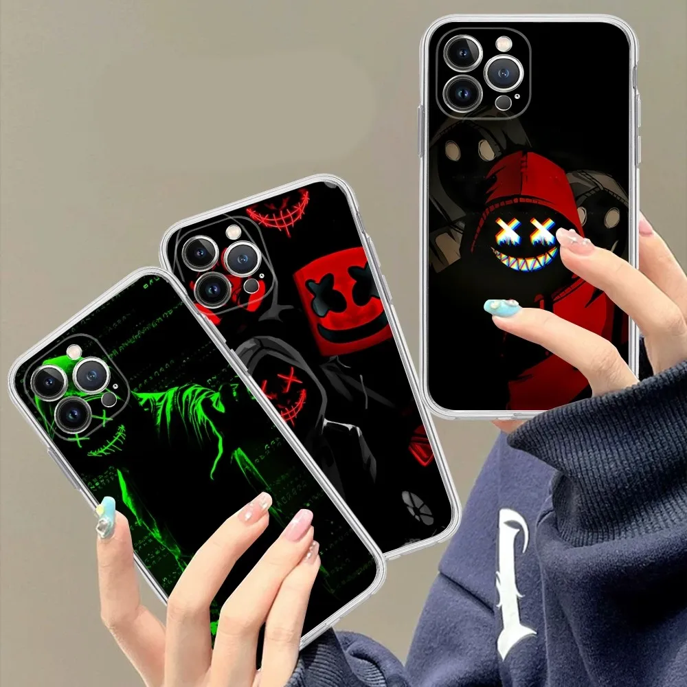 Devil Bad Boy Mousepad Silicone Soft for iphone 15 14 13 12 11 Pro Mini XS MAX 8 7 6 Plus X XS XR Cover