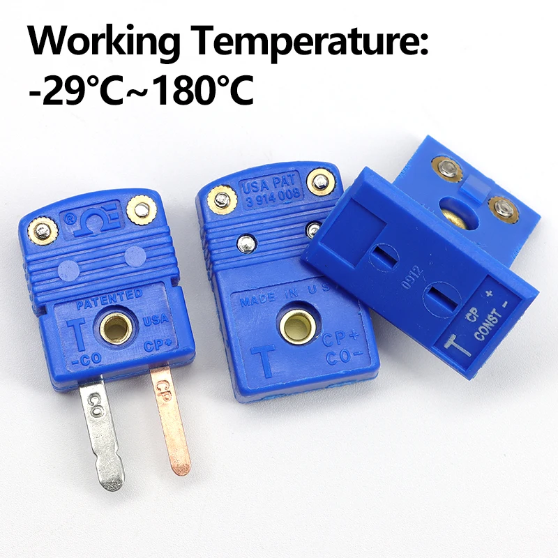 Thermocouple Connector SMPW-K/J/T/E/RS-M/F MPJ-K/J/T/E/RS-F High Temperature Resistant Compensation Wire Plug Socket Panel view 4