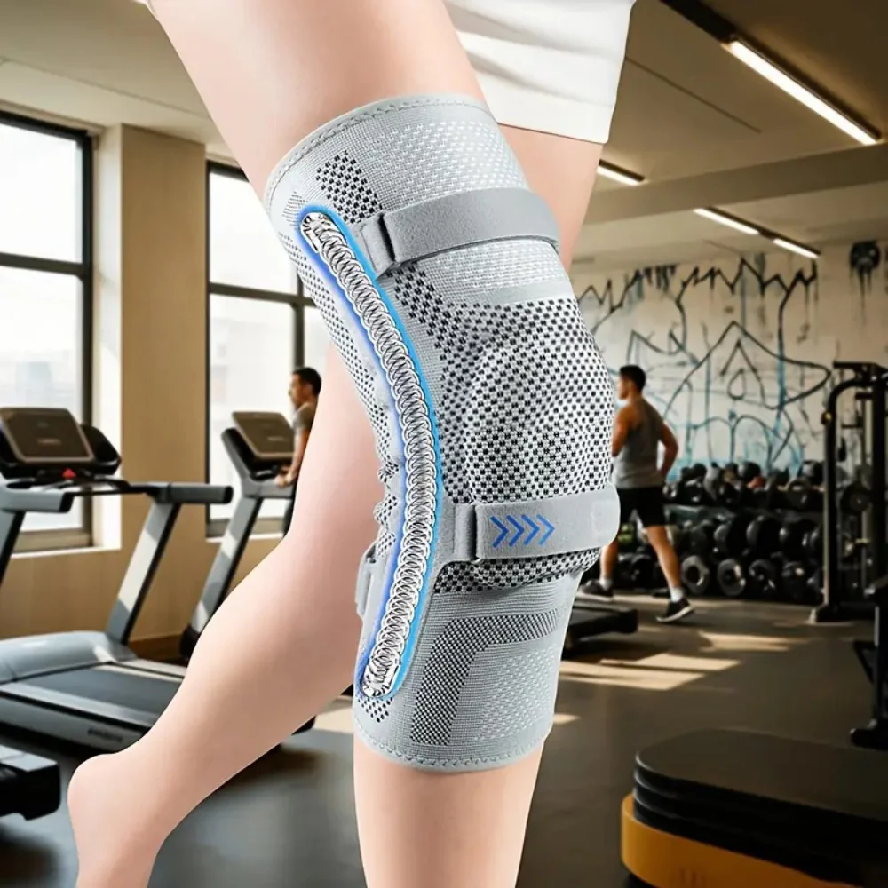 

Thermal Anti Slip Women Sports Knee Pad Dedicated Meniscus Protection Knee Brace Premium Breathable Compression Support