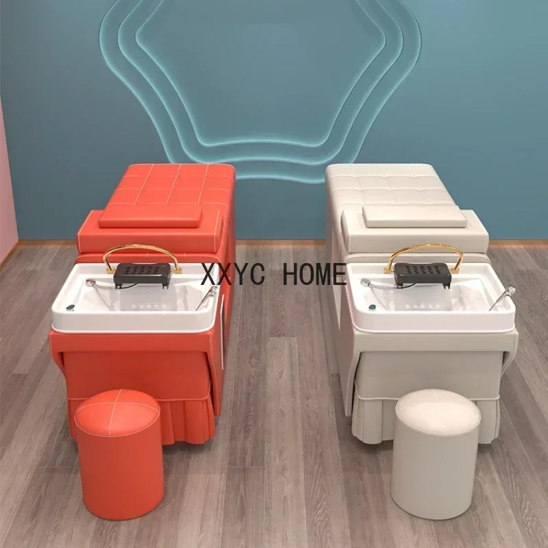 Head Therapy Bed Constant Temperature Water Circulation Fumigation Beauty Integrated Ear Cleaning Barber Shop