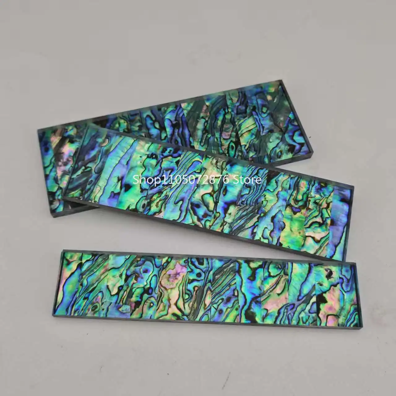 Image of 1 Stück/2 Stück Acryl-Abalone-Muschel-Messergriffmaterialplatte DIY Taschenmesser-Herstellungsskala Griffplatten Messerwerkzeuge