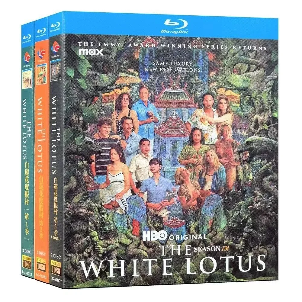 The White Lotus Season 1-3（2025）6-disc Blu-ray disc YIHUI