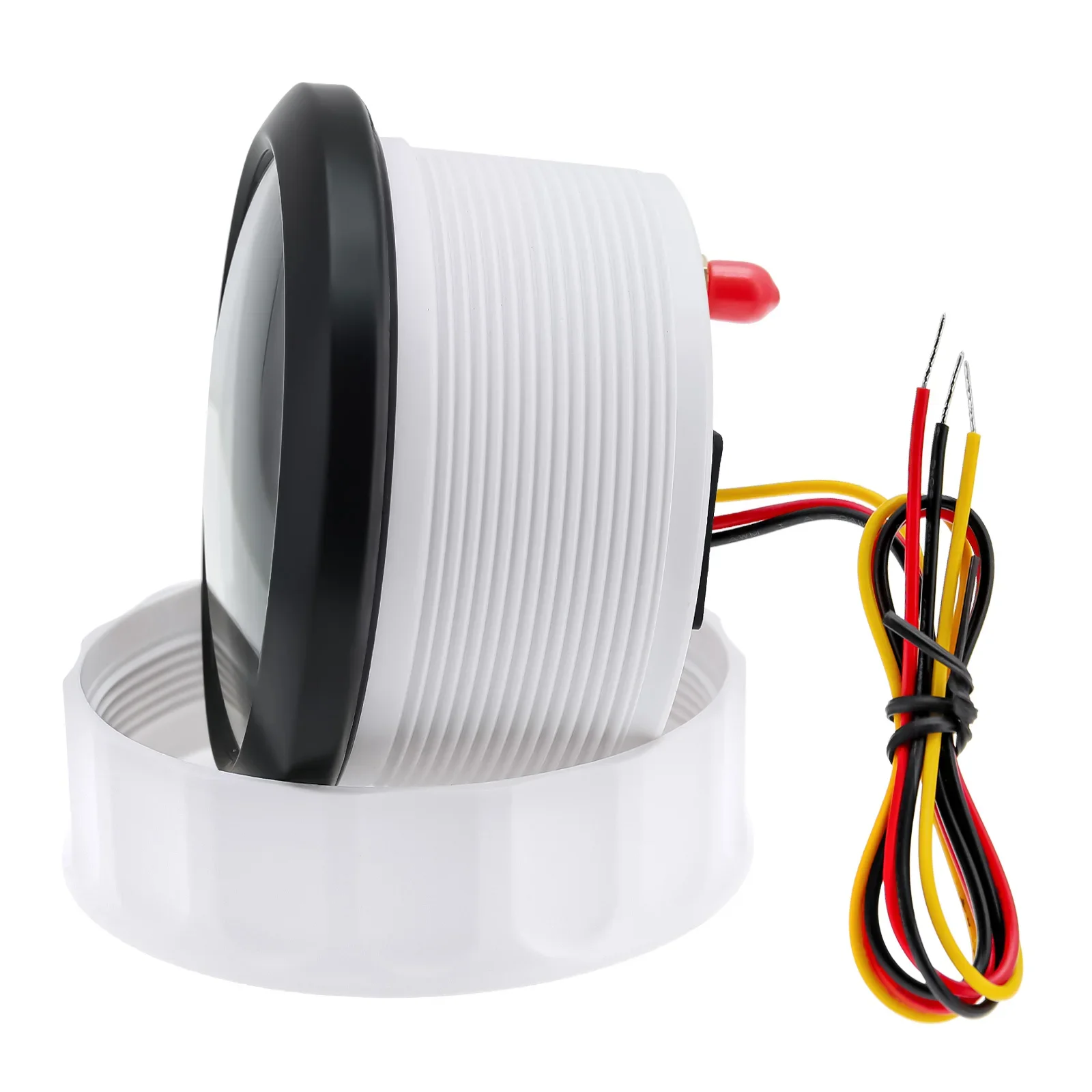Marine Boat 120KMH GPS Speedometer 85mm Universal Waterproof Odometer With GPS Antenna 12/24V 85MM Holder Sliver