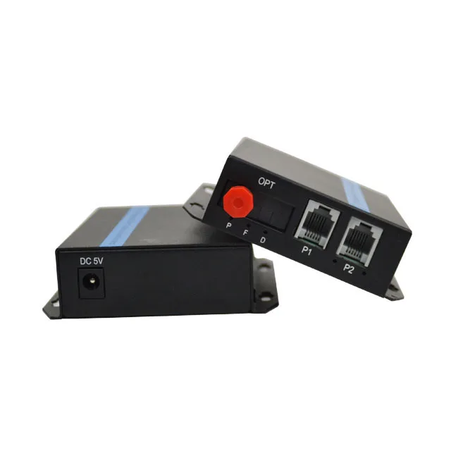 Factory Supply 2 Channel PCM Voice RJ11 Telephone Media Converter to Fiber Optic Equipment