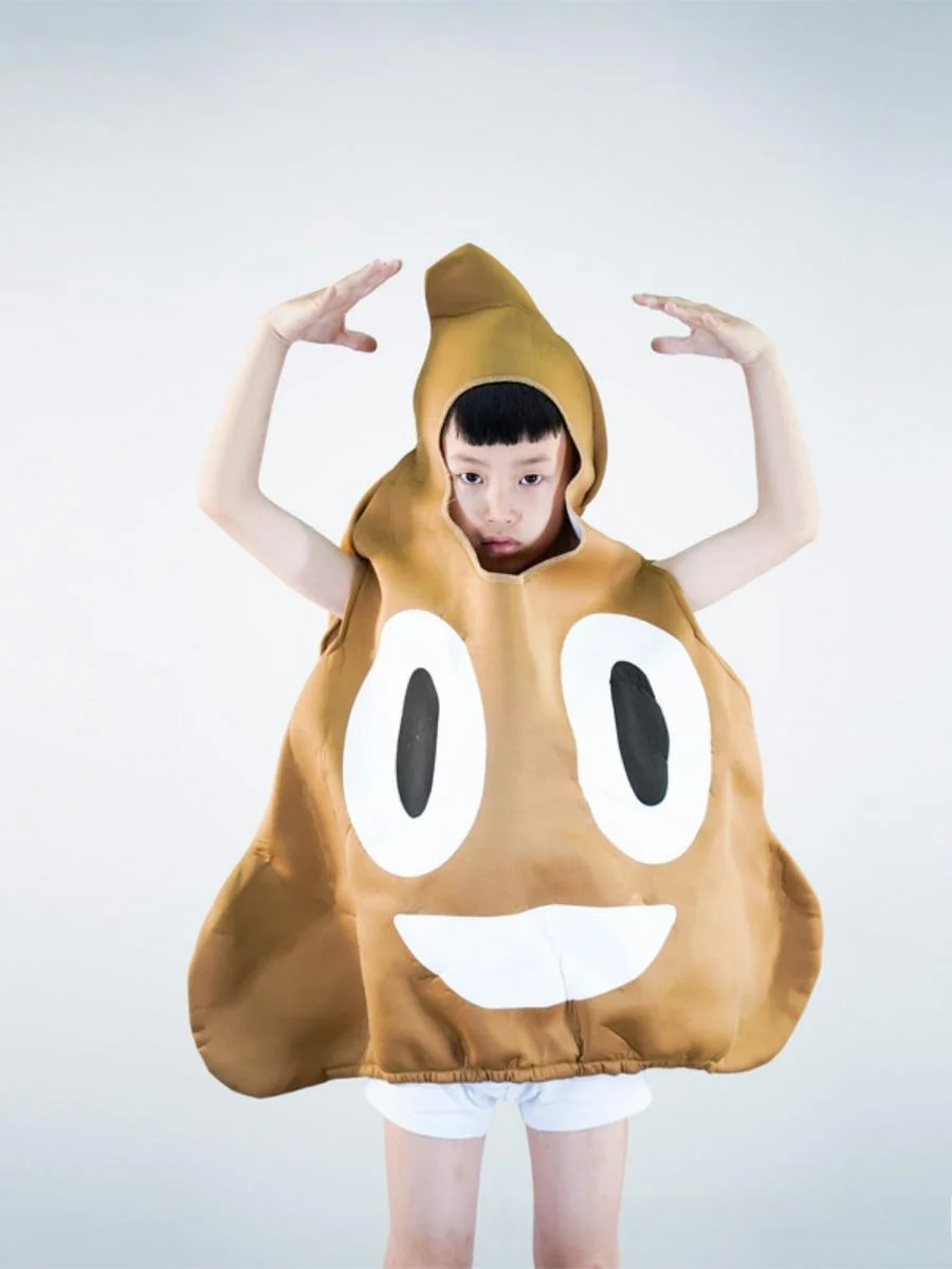 loween Parent-Child Matching Funny it Exprion Costume Adult Children's One-Piece Suit Role-Plang Funny Costume