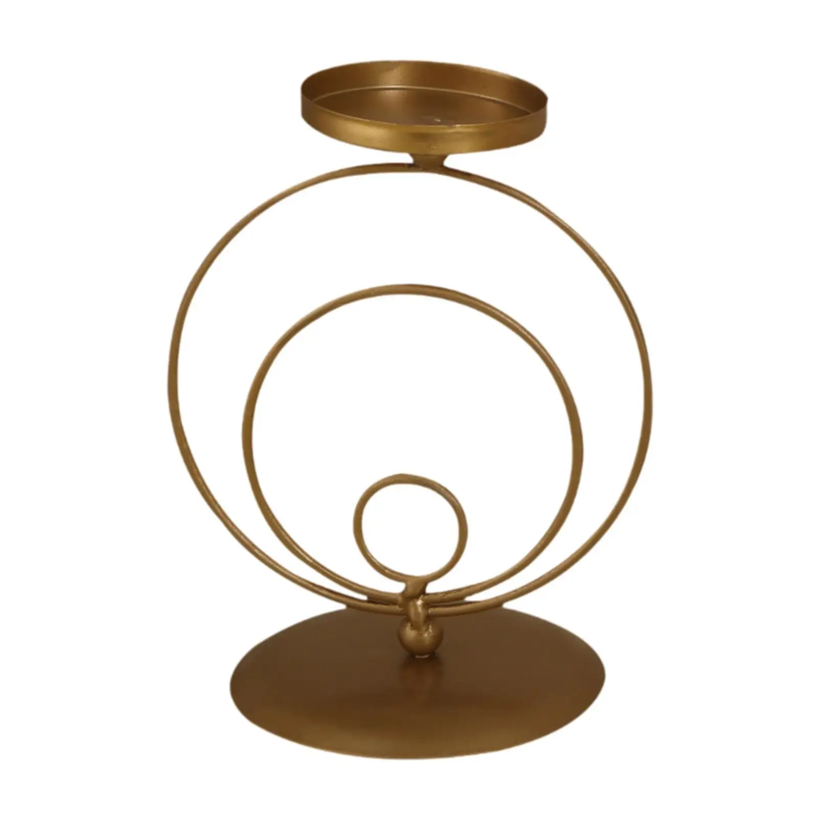 Candelabra Pillar Candle Holder Lightweight Metal Decorative Candle Stand Candlestick for Banquet Living Room Festival