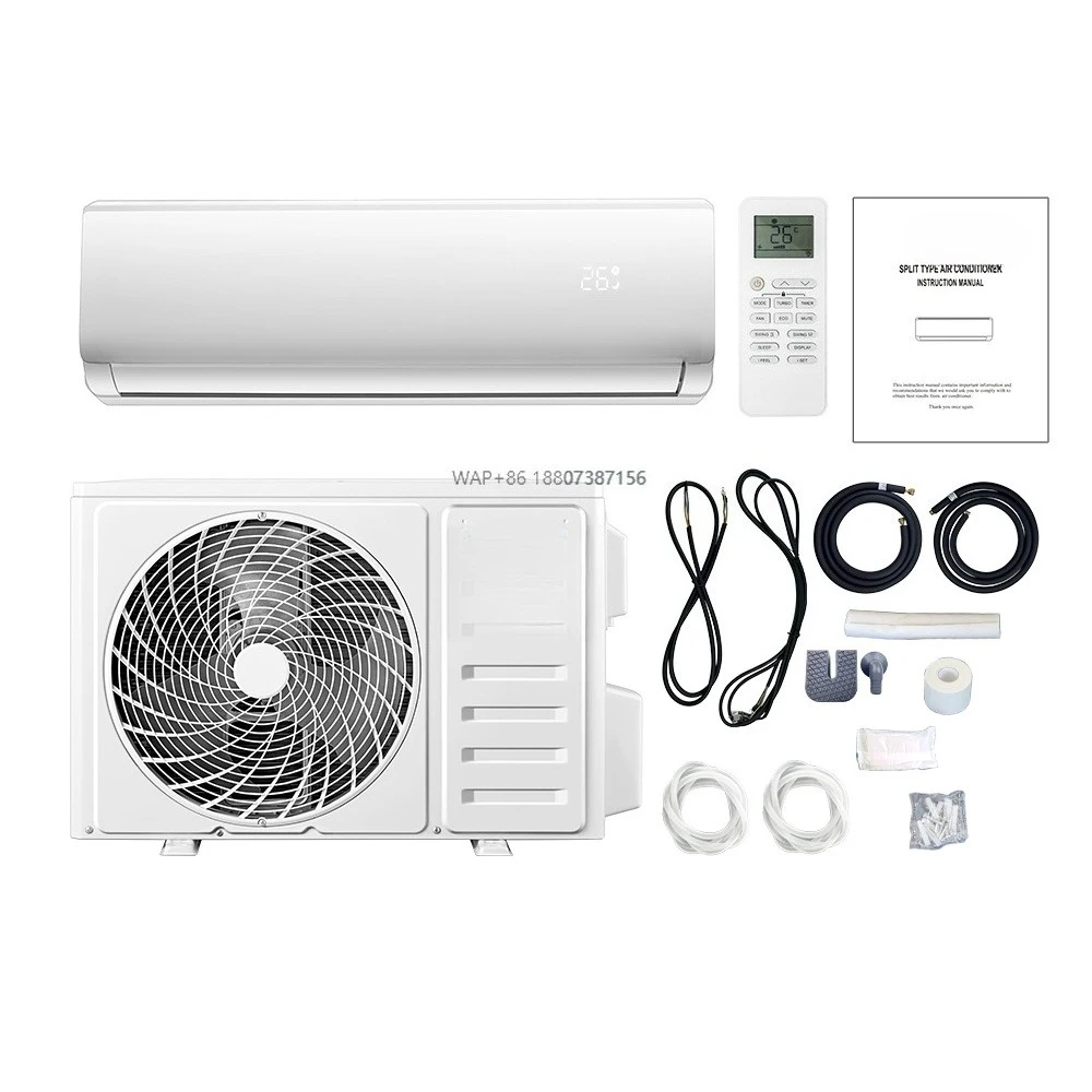 Z-cool 2600-6800W  Wall Mini Split Airconditioner Ac Unit Air Conditioner and Heater Dc Full Inverter R32 for Home