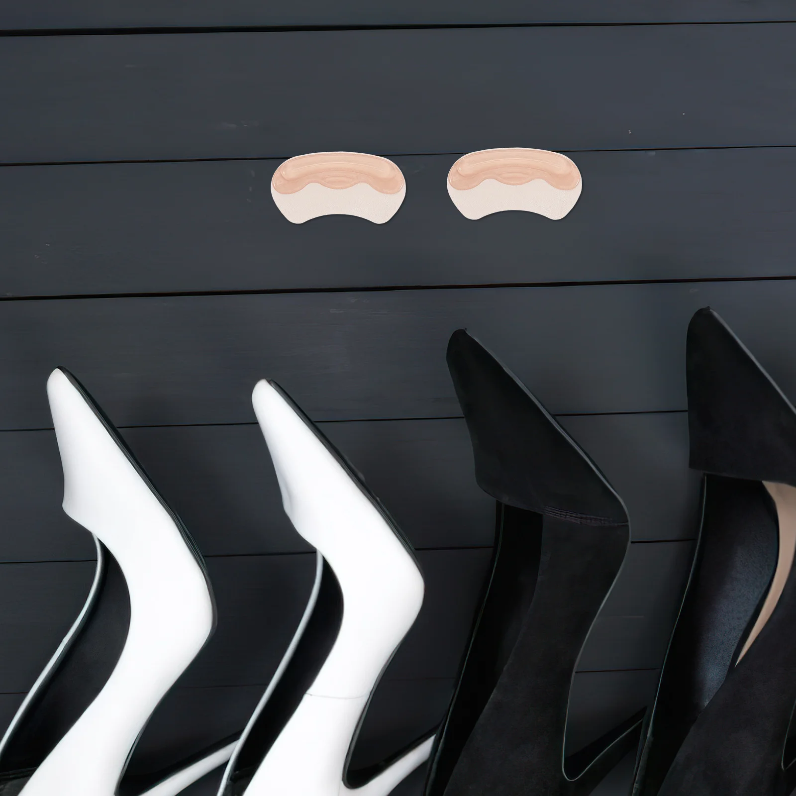 

4Pairs Heel Grips Liner Silicone Heel Cushion Pads for Women High Heels Prevent Blisters Slipping Shoe Inserts for Loose Shoes