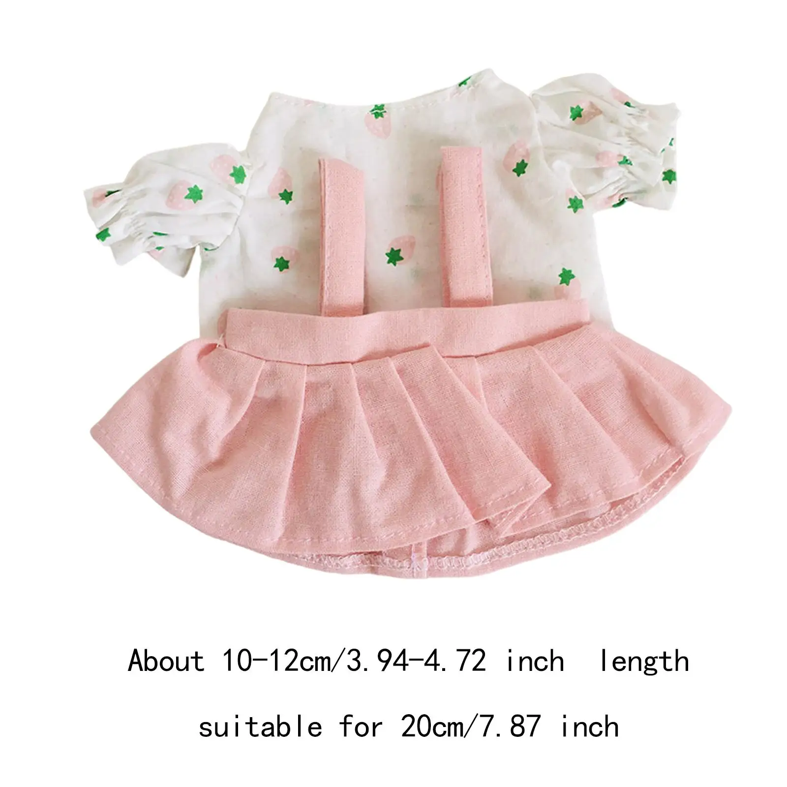 20cm 봉제 인형 옷 사진 소품 DIY 봉제 인형 액세서리 드레스와 인형 셔츠 봉제 인형 드레스 의상 인형 의류