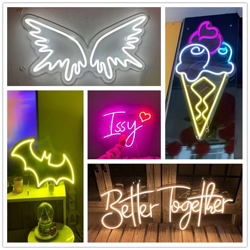 Custom Neon Signs Personalized Led Neon Sign For Wedding Birthday Party Decorations Custom Neon