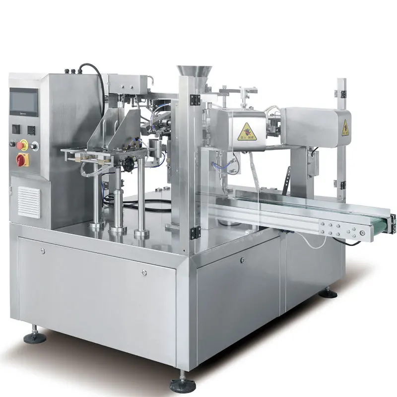 Special-shaped bag liquid filling machine, production line one out two automatic wolfberry sea buckthorn puree bag-feeding