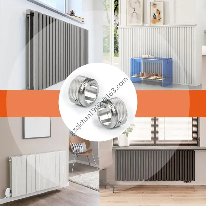 X7AB Radiator Valves Adapter M30x1.5 الخيط التدفئة ترموستات محول استبدال محول ترموستات الفولاذ المقاوم للصدأ