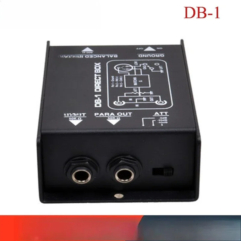 DB-1 Single Passive Impedance Converter DIBOX Pre-Stage Effect DI Box
