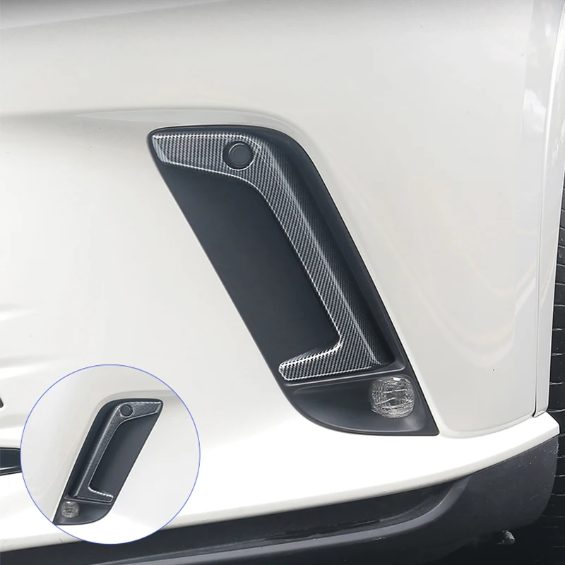Front fog lamp frame decorative strip automotive exterior decoration products For Lexus RX 300 350 350h 450h 500h 2022-2025
