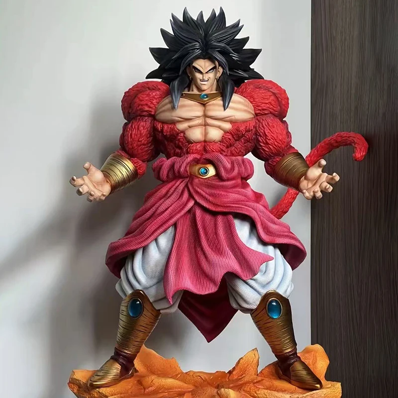 

50 см DX Dragon Ball Z фигурка Super Saiyan 4 Broli статуя аниме Коллекционная модель куклы игрушка в подарок фанаты коллекция модель орнамент