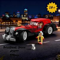 NEW 2025 New Product 43277 Cruella Luxury Car Building Block Set, Christmas and Birthday Gift