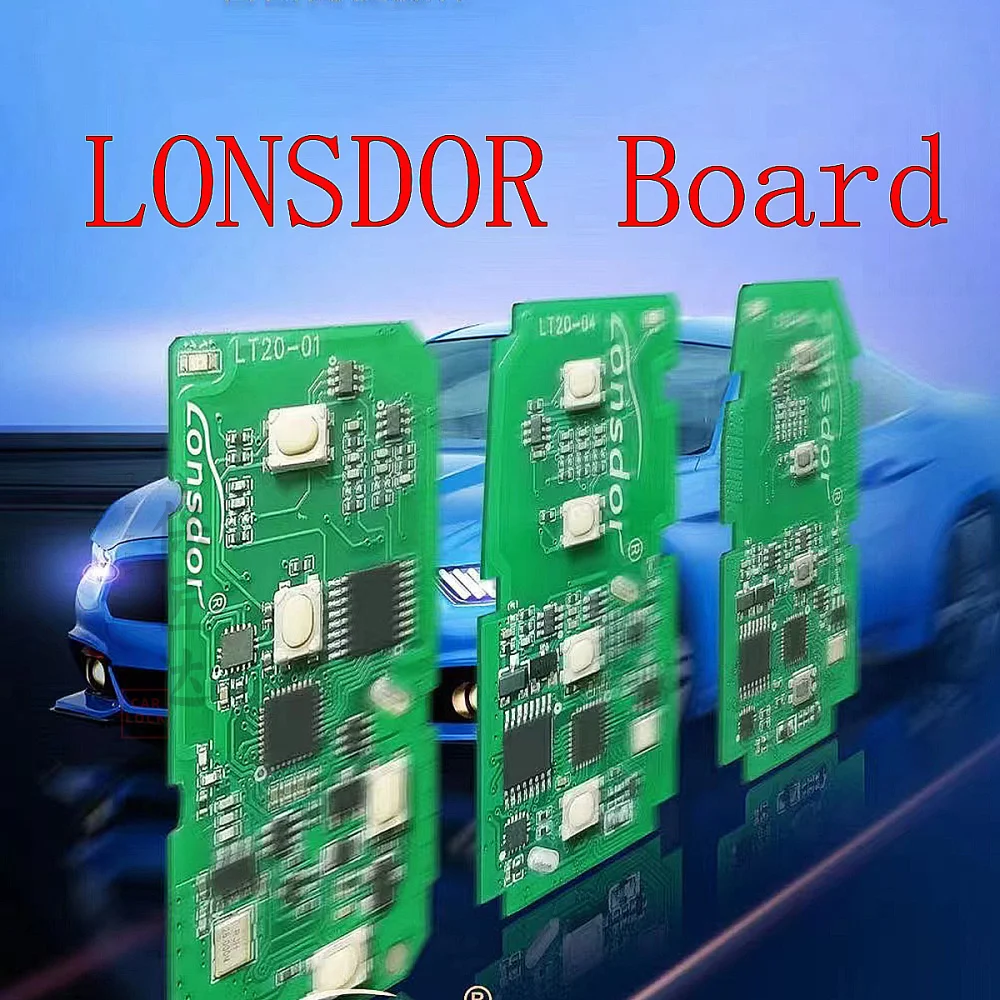 Baojaingda PCB Fit for TOYTA LONSDOR  4D-8A  LT20 Board  Universal Regeneral Remote Circuit Board For KH100+ K518 K518 PRO