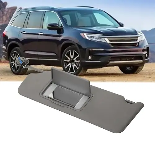 

Gray Driver Side Sun Visor For Honda Pilot 2017–2021 And Ridgeline 2018–2020, Part Number 83280-TG7-A12ZB