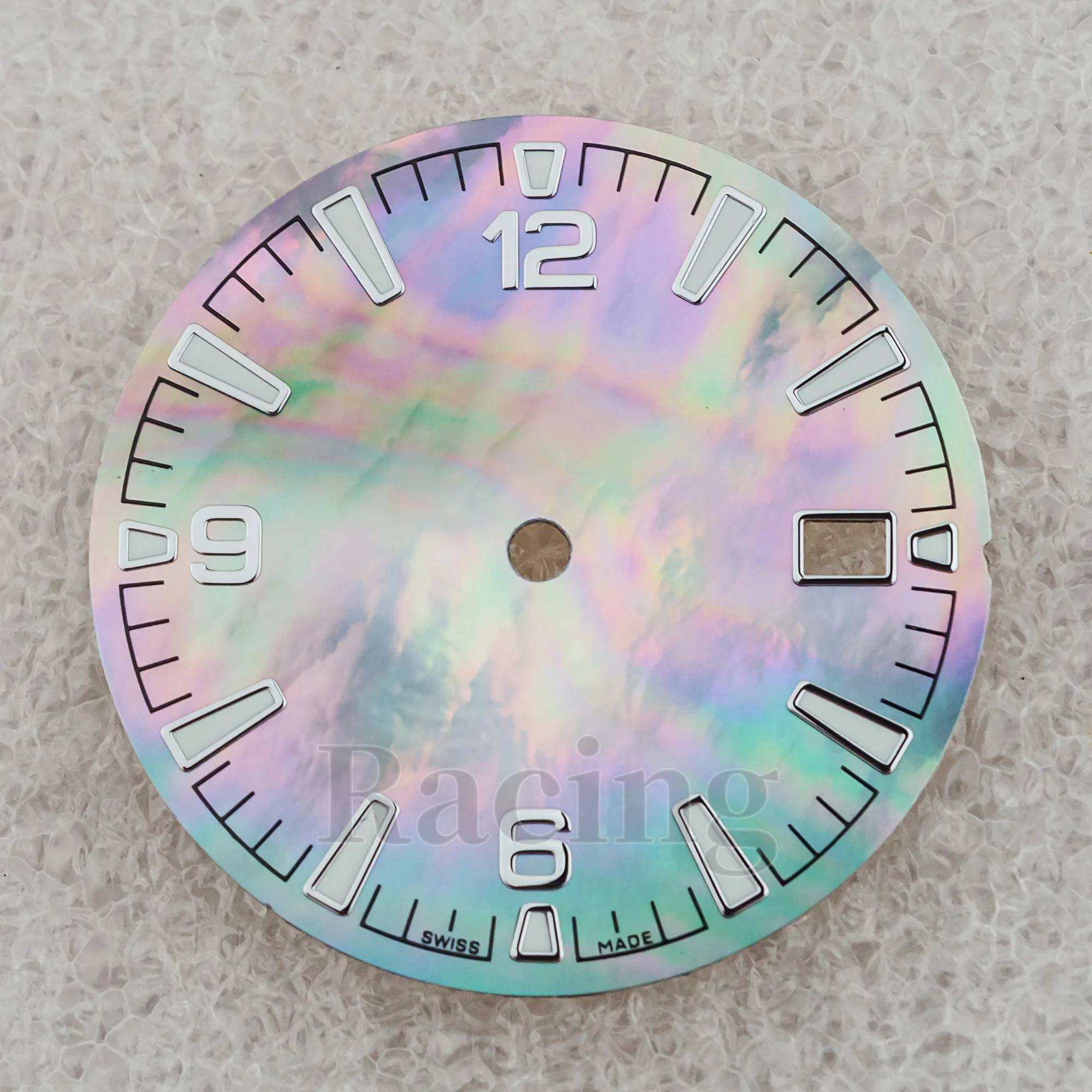 

Shell Watch Dial Retro Dial for Seamaster 300 Watch Mod Parts 31mm Watch Face fit NH35/36 Automatic Movement Luminous Watch Dial