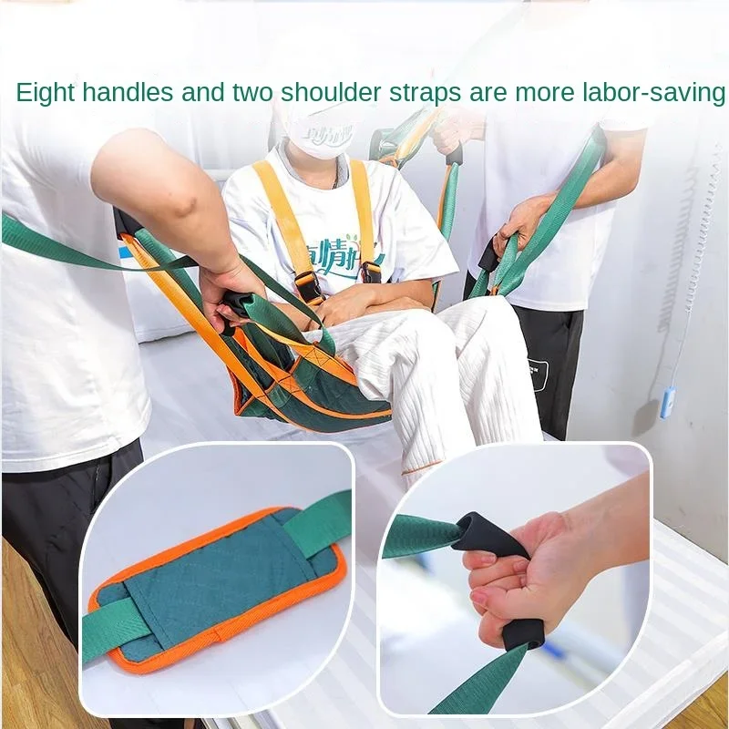 Stretcher transport bed ridden patient transfer mat transfer tool