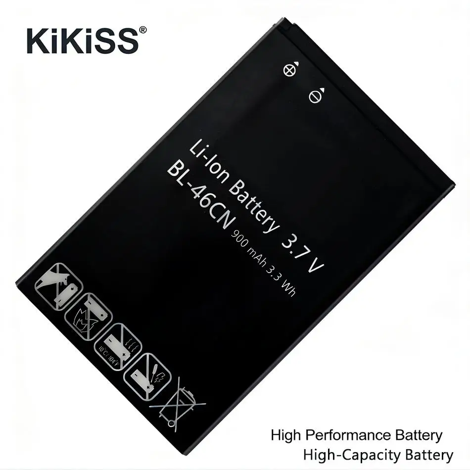 

Аккумулятор для мобильного телефона 900 мАч для LG Cosmos 2 VN251, 3 VN251S, Wine III UN530, 430G, A340, F4, MQNLQ, BL-46CN, стабильный