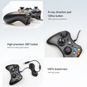 Wireless Gamepad for Video Game, Joystick 3D, Game Fist Accessories, Xbox 360, PS3, PC, Joystick, 2.4G 8 Main Sales Control Xbox Wireless - №2