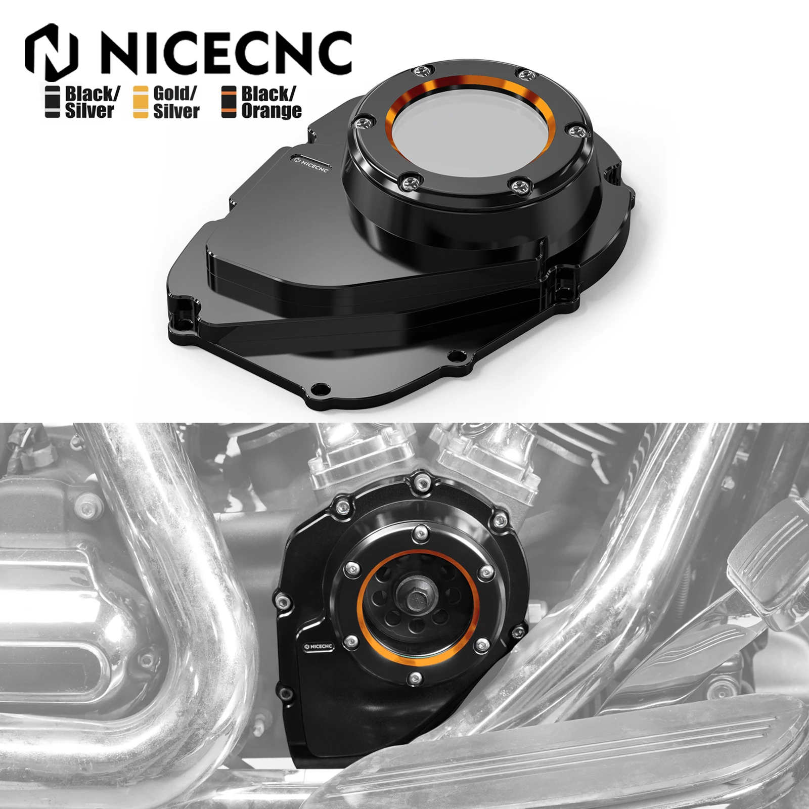 

For Harley M8 Engine Street Glide FLHX FLHXS 2017-later Cam Cover Camshaft Cover Road Glide FLTRX FLTRXS Road King FLHRXS FLHR