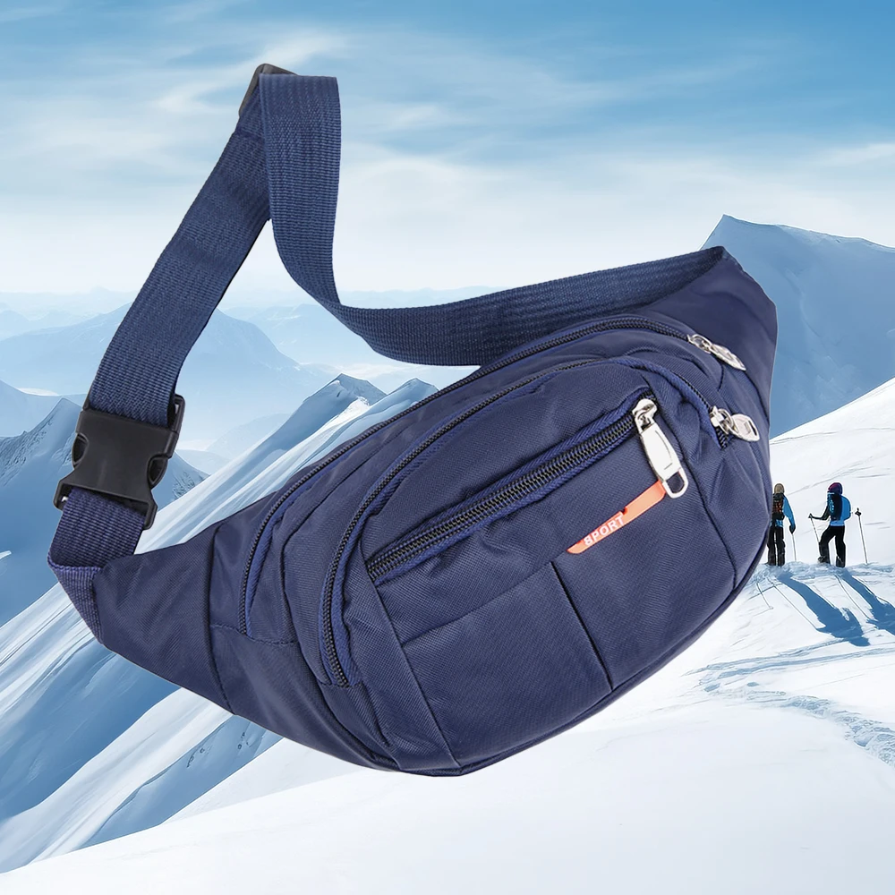 أزياء النايلون الخصر حقيبة للماء محفظة حقيبة يد متعدد الألوان الحركة فاني حقيبة السفر #1