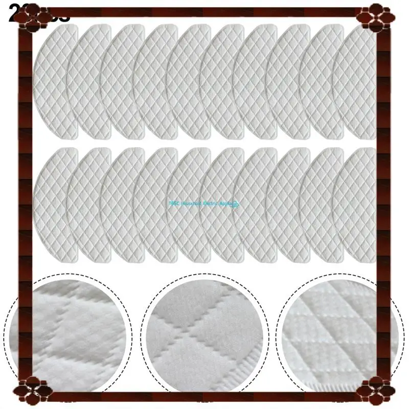 20 قطعة مكنسة كهربائية ممسحة الوسادة ستوكات القماش الجاف والرطب غسل المنزل الخرق اكسسوارات ل Imou L11-A L11