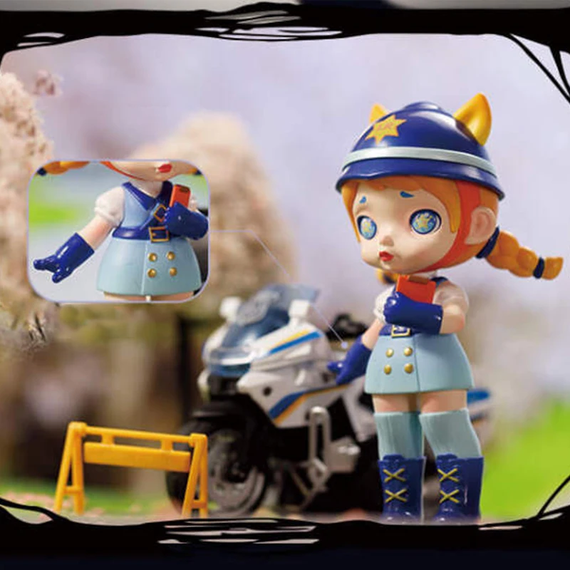 Toycity الفضاء كبسولة صندوق أعمى سلسلة لورا The Werewolves جمع عمل الشكل إعطاء عشوائي واقية صندوق غامض لعبة