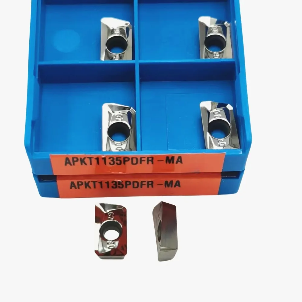 

APKT1135PDFR-MA ZM01 Твердосплавная вставка 10/50/100 шт. Алюминиевая фреза с ЧПУ с зеркальной отделкой