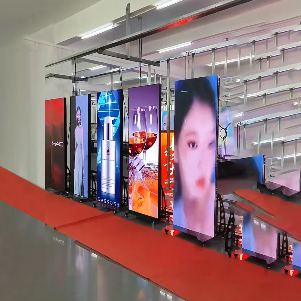 Customizable Indoor and Outdoor LED Display Screen for Advertising Machine Custom Mount Design
