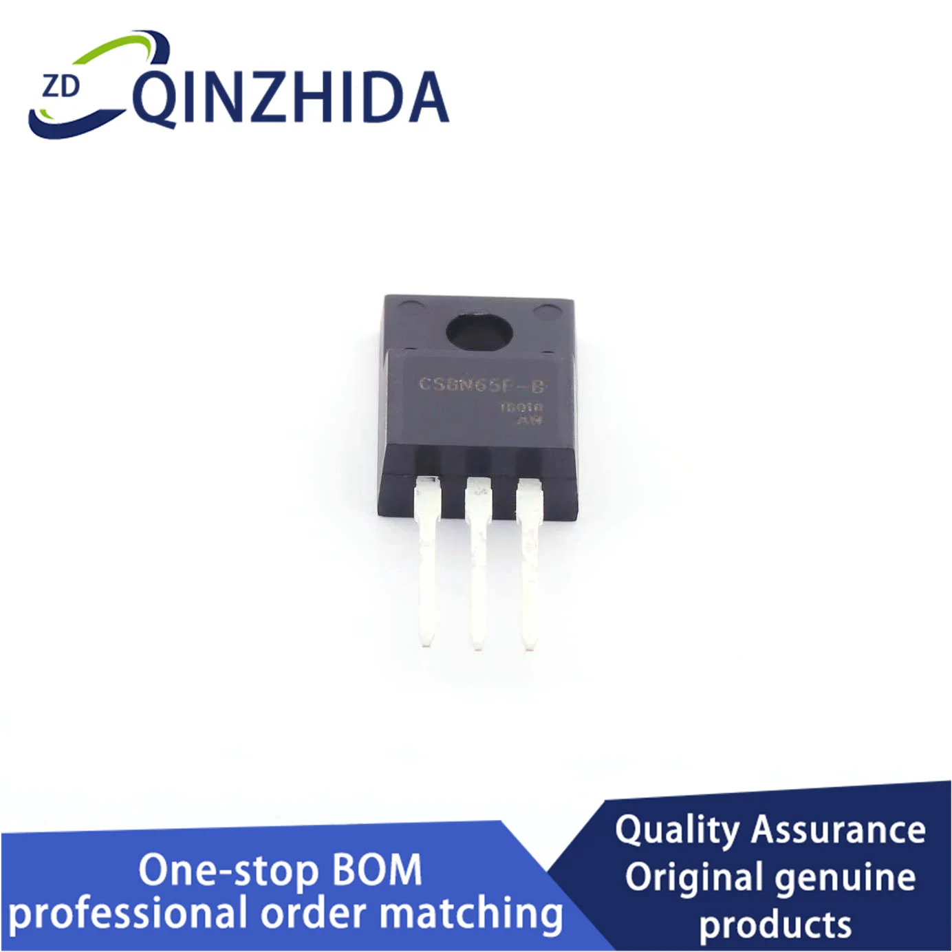 5-10Pcs/Lot CS8N65F-B TO220F Electronic Components IC Chips Integrated Circuits IC