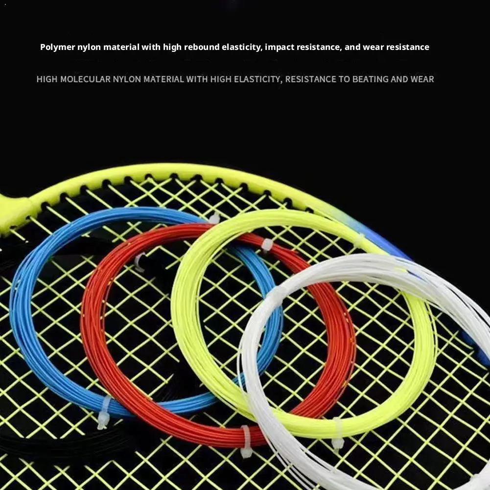

Износостойкие струны для бадминтонных ракеток, 30 фунтов, специальные атакующие струны для бадминтонных ракеток, высокогрузные