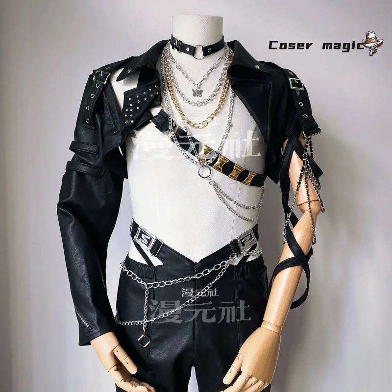 Love and Deepspace Sylus Cosplay Costume Nowhere to Run Silent World Uniform Halloween Carnival Party Made Costumes