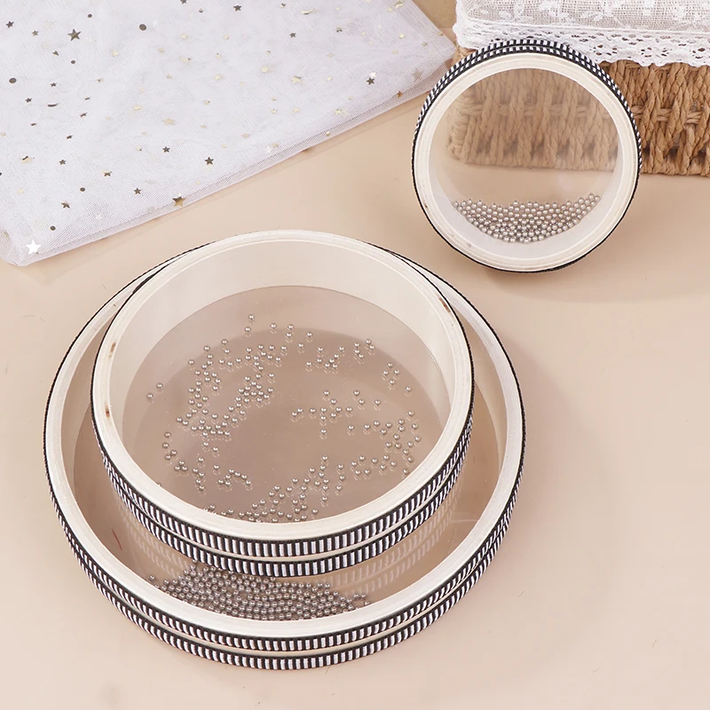 طفل مونتيسوري المحيط موجة حبة طبل المحيط تأثير الصوت طبلة ذات يد للطفل التعلم المبكر قرع لعب لهدايا الطفل