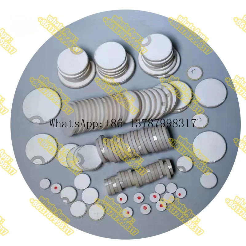 PZT Material Piezo Electric Ceramic Disc 10mm 5MHZ For Ultrasonic Sensor