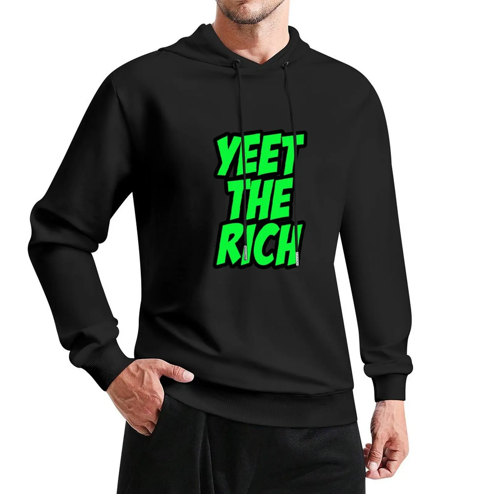 

Yeet the Rich Pullover Hoodie men clothing men's sweat-shirt set korean autumn clothes autumn hoodie