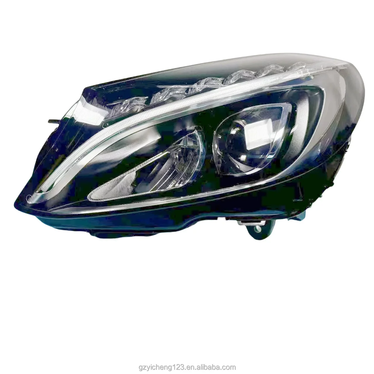 Car Styling Head Lamp for Mercedes Benz C260 C200 Hernia Headlight Auto Accessories