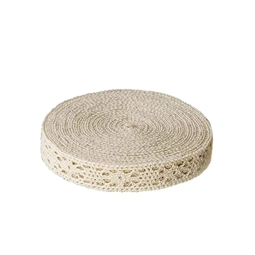 Apparel Sewing Fabric Costume Dress Handmade Wedding Party Craft Lace Trim Crocheted Lace Ribbon Sewing Crochet Lace Ribbon