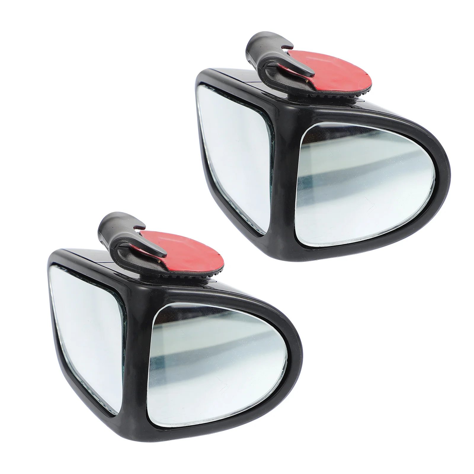 

2Pcs High-Quality ABS Glass Car Rearview Mirror Universal Auxiliary Wide Angle Visibility Safe Durable Easy Install Replace Old