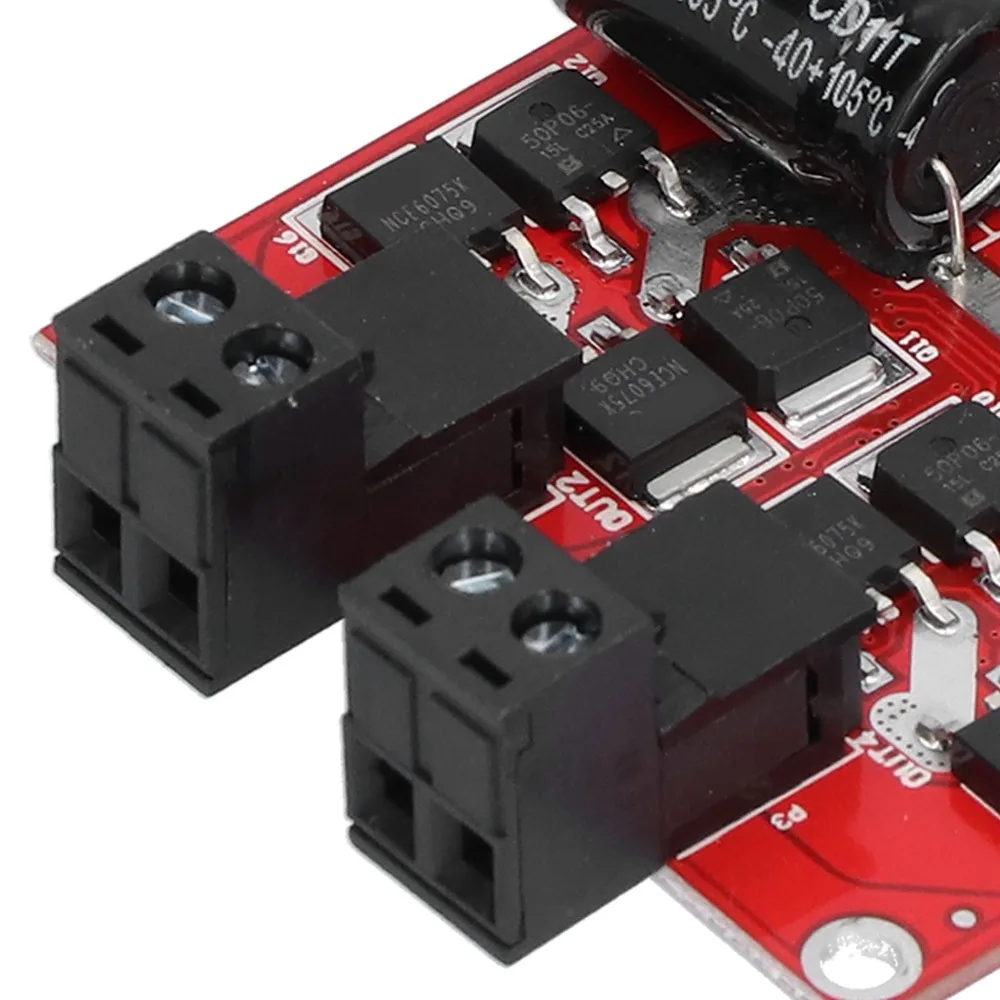 7A/160W DC Motor Driver Module 2‑Channel 6.5V-27V PWM DC Motor Driver Module L298 High Power H‑Bridge Driver Module