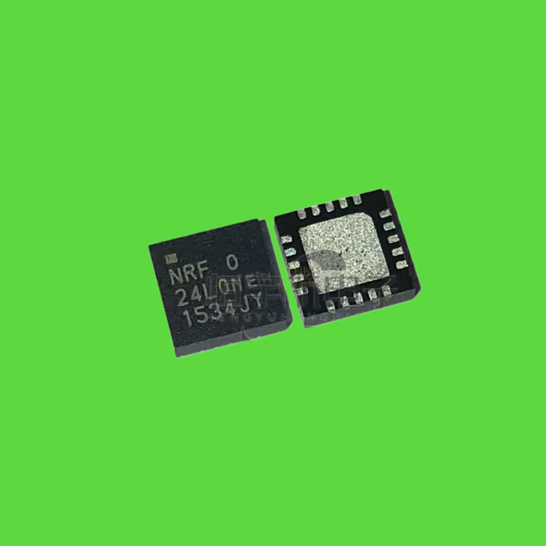 10PCS/new original imported NRF24L01P-R screen printing 24L01 patch QFN-20 wireless transceiver chip