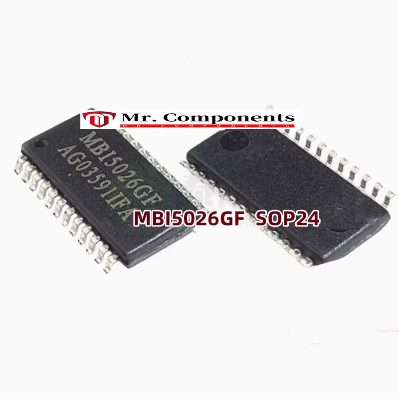 5PCS MBI5026GF SSOP-24 16-bit Constant Current LED Sink Driver Original and genuine In stock