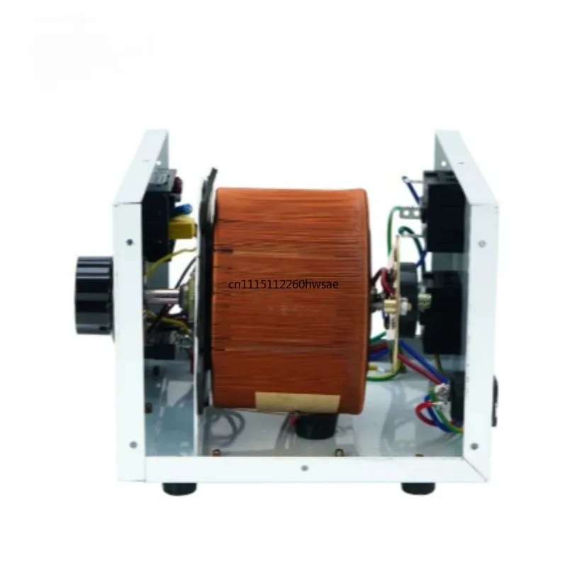 2KW Single Phase 220V AC Voltage Regulator, Household Mini High Power Adjustable Autotransformer Variac Variable Power Supply