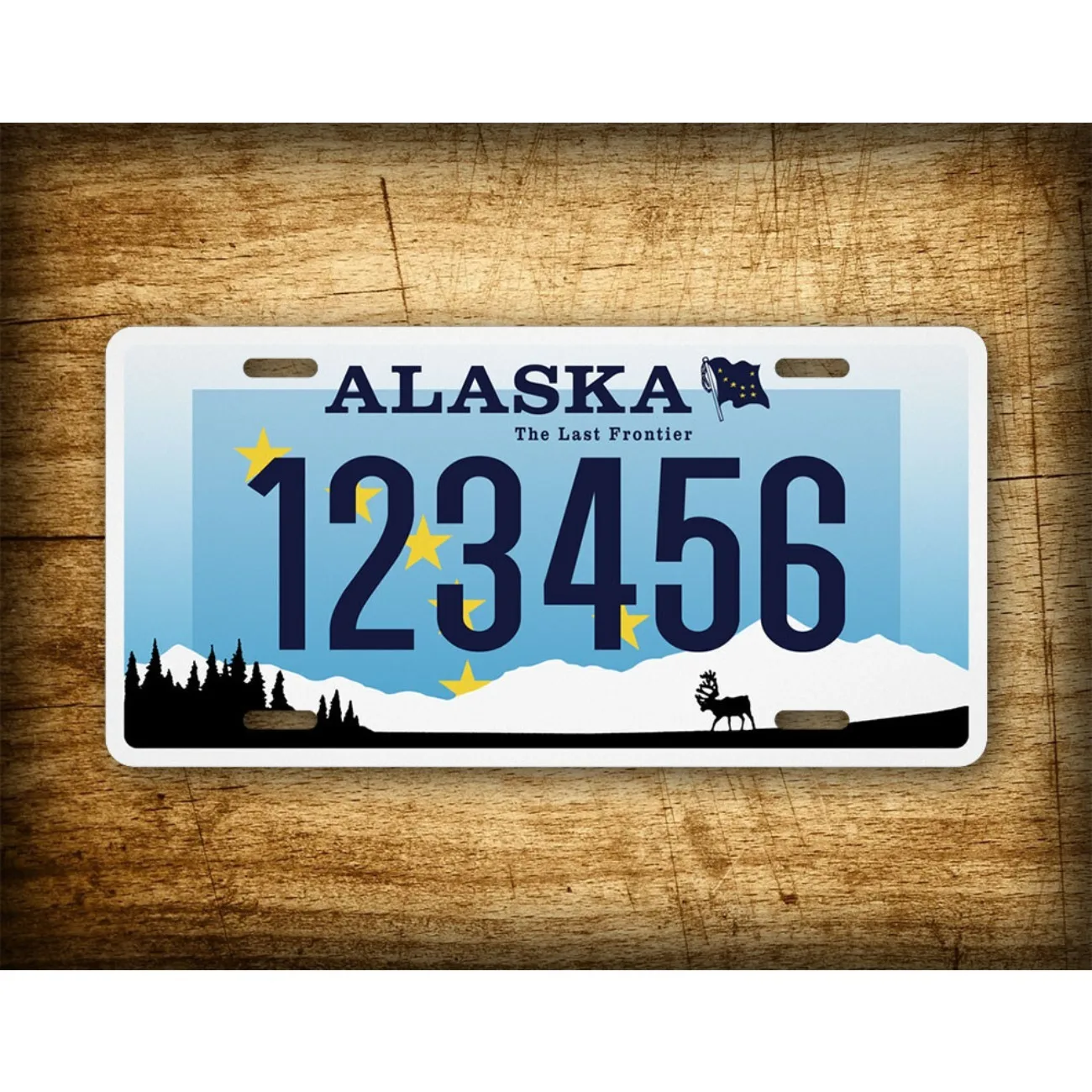 

Персонализированная металлическая декоративная табличка в аляскинской тематике, идеально подходит для украшения дома (только декор)