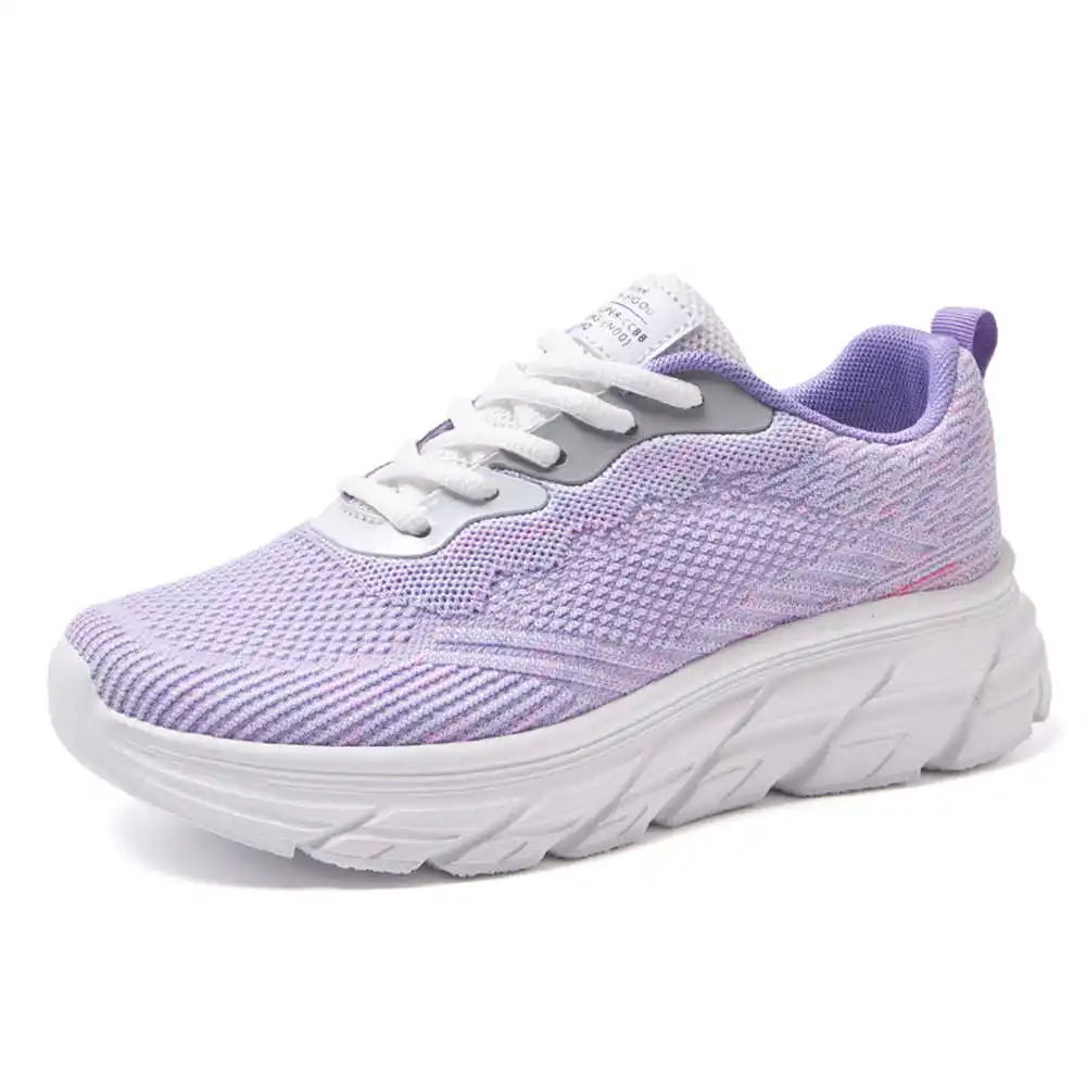 Zapatillas de deporte blancas para mujer, zapatos plateados gruesos, botas rojas para mujer, talla especial, Sapa deportiva