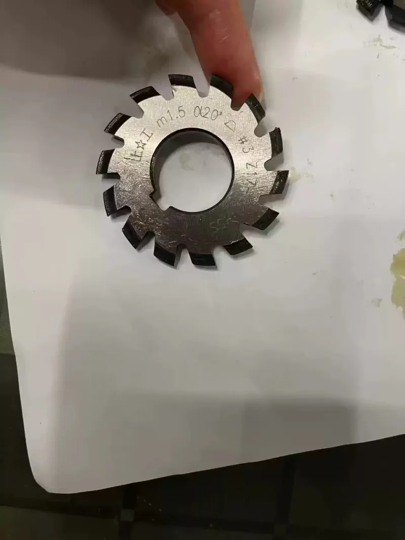 For Disc Gear Milling Cutter 30° Involute Spline Cutter M1~M4 NO.1-NO.8