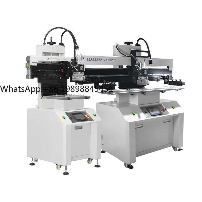 -32125LY Semi-Auto Solder Paste Stencil Printer Double Scraper Precision Pcb Solder Paste Printer Machine For PCB Plate Solder