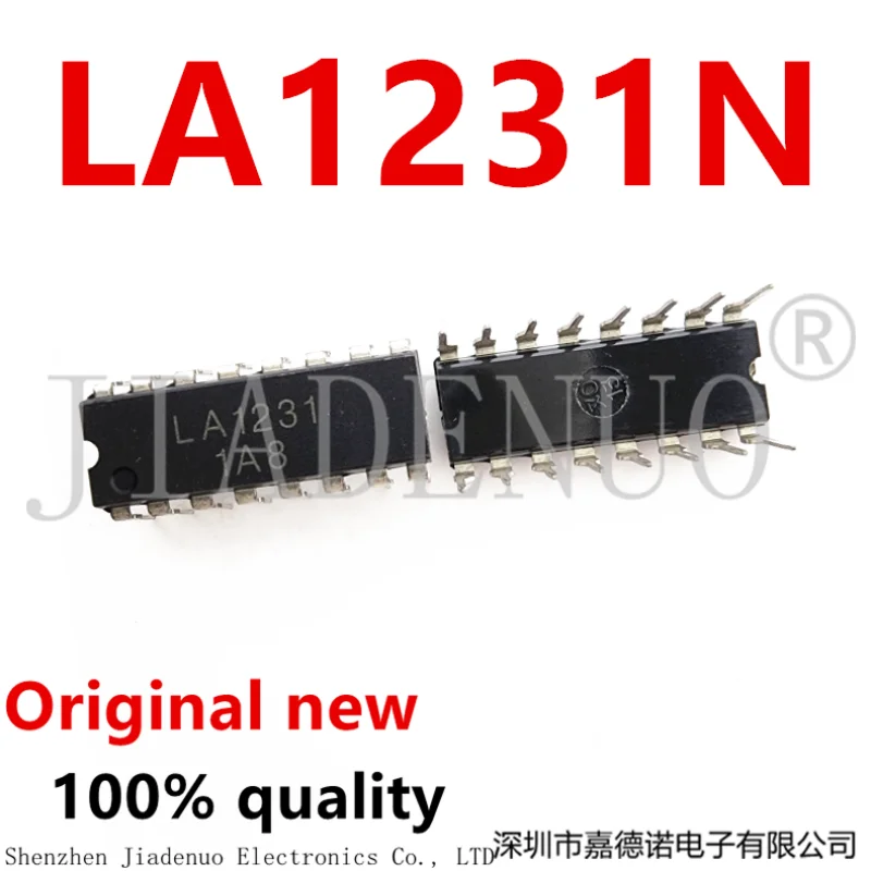 (2-5piece)100% New original LA1231N LA1231 DIP-16 Chipset